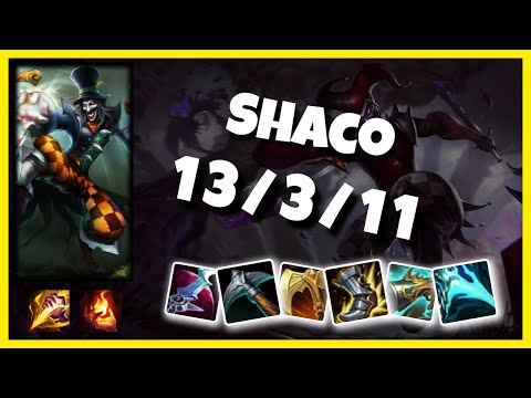 Shaco vs Karthus EU Challenger JUNGLE (13/3/11) - v11.1