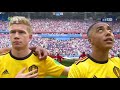 Anthem of Belgium vs England World Cup 2018