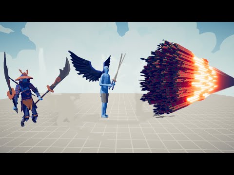 DEFLECT GOD + DEFLECT MASTER vs 100X UNITS - Totally Accurate Battle Simulator TABS