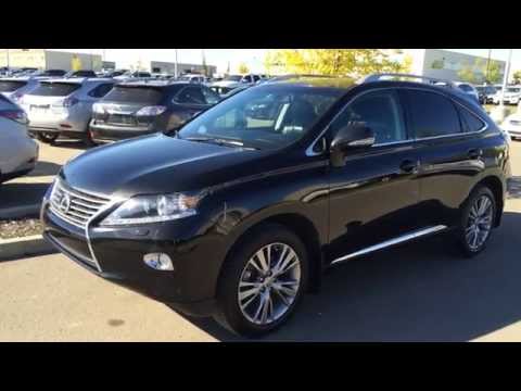 Lexus Certified Pre Owned 2013 RX 350 AWD in Black - Touring Review - Wetaskiwin, AB