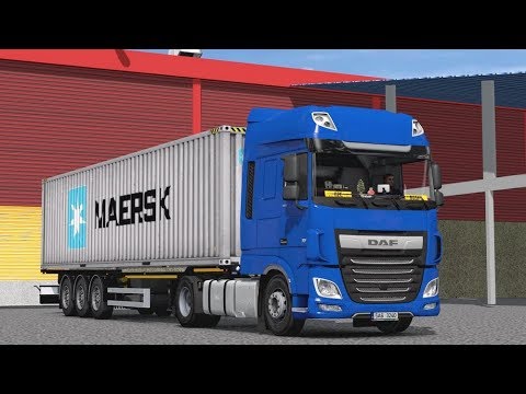 ETS2 DAF XF 450 Zamość - Kielce