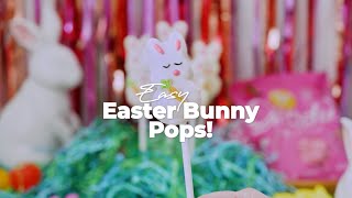 Easy Easter Bunny Pops (Peeps pops)