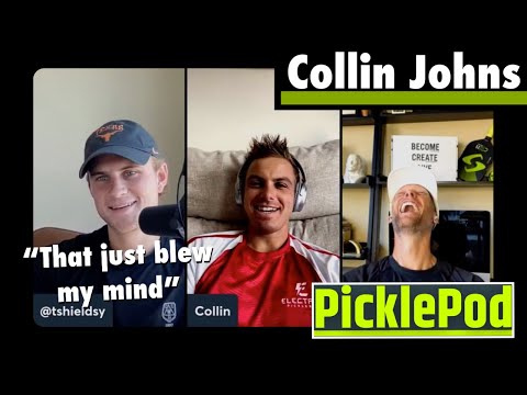 Collin Johns is a pickleball genius