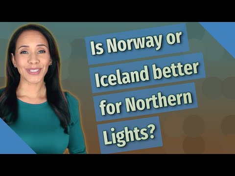 Is Norway or Iceland better for Northern Lights?
