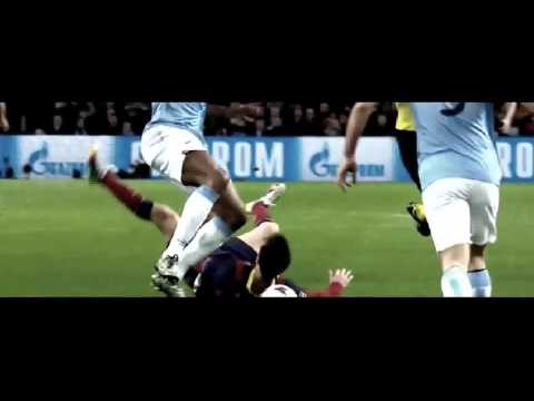Kompany vs Lionel Messi