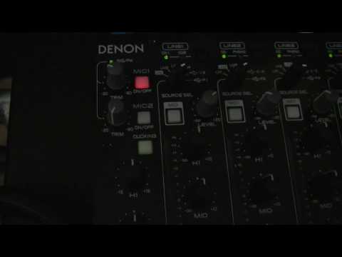 DENON DJ DN-X1600 Microphone Section Overview from agiprodj.com