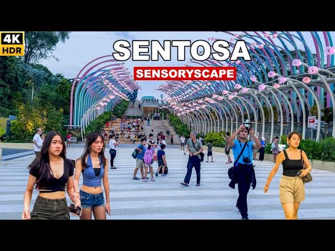 Newly Opened Sentosa Sensoryscape | Sentosa Island Singapore Tour 2024