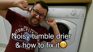 How to fix the screeching, squealing noise coming from your tumble dryer (Hotpoint, Indesit, Creda)