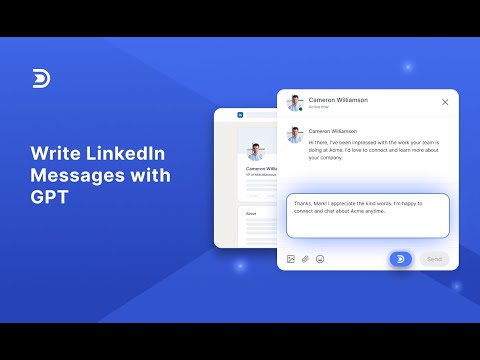 Write LinkedIn Messages with GPT and AI [Example and Walkthrough]