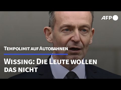 Video Thumbnail: Wissing: "Die Leute wollen kein Tempolimit auf Autobahnen" | AFP
