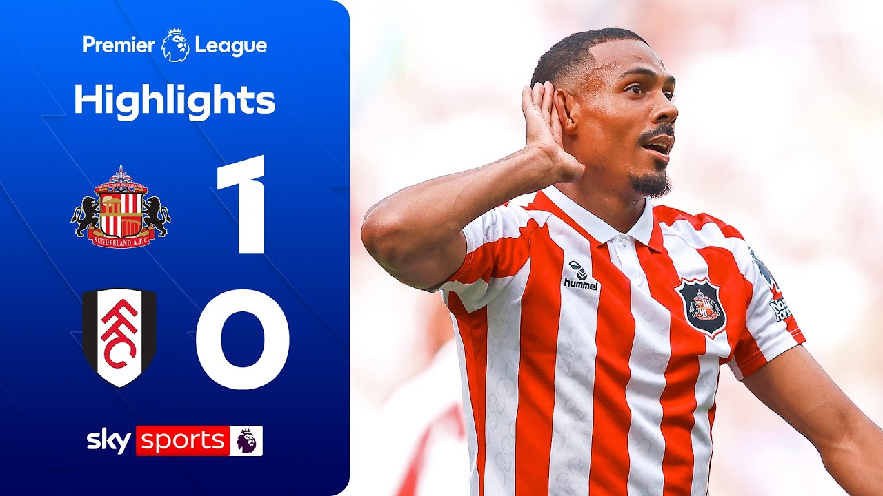 Isidor gets Black Cats first win of season! | Sunderland 1-0 Fulham | Premier League Highlights