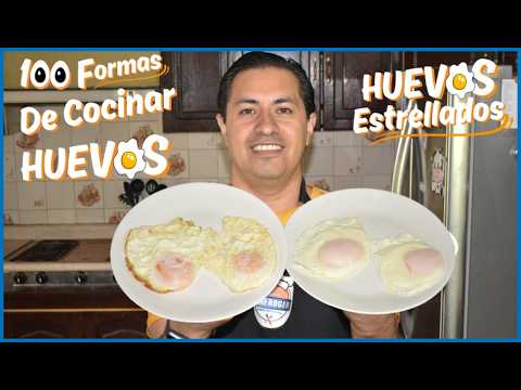 100 formas de cocinar huevos, 4 huevos estrellados
