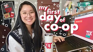 🐾 first day of brand marketing co-op @northeastern | TJX co-op, co-op program explained + WFH life!