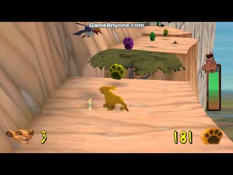 The Lion King: Simba's Mighty Adventure (PS1) - Part 1 (Pride Rock)