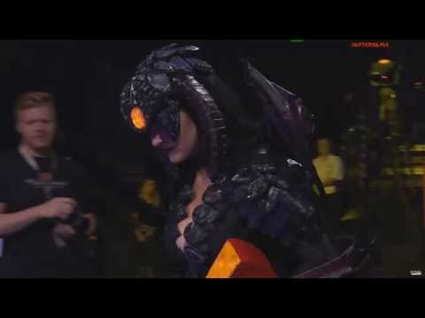 The International 2016 DOTA 2 Cosplay @ Roshan & cheese by the girl @ TheKittyPlays
