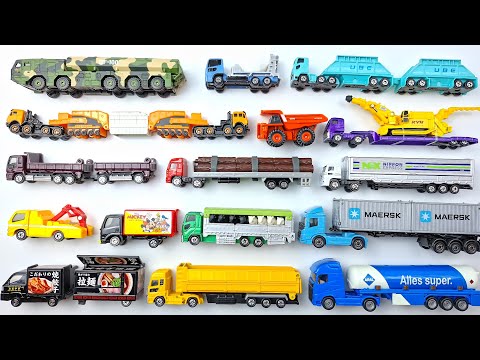 Toy Truck Collections for Kids with toy cars | Truck for toddlers learning | Toy Videos for Kids