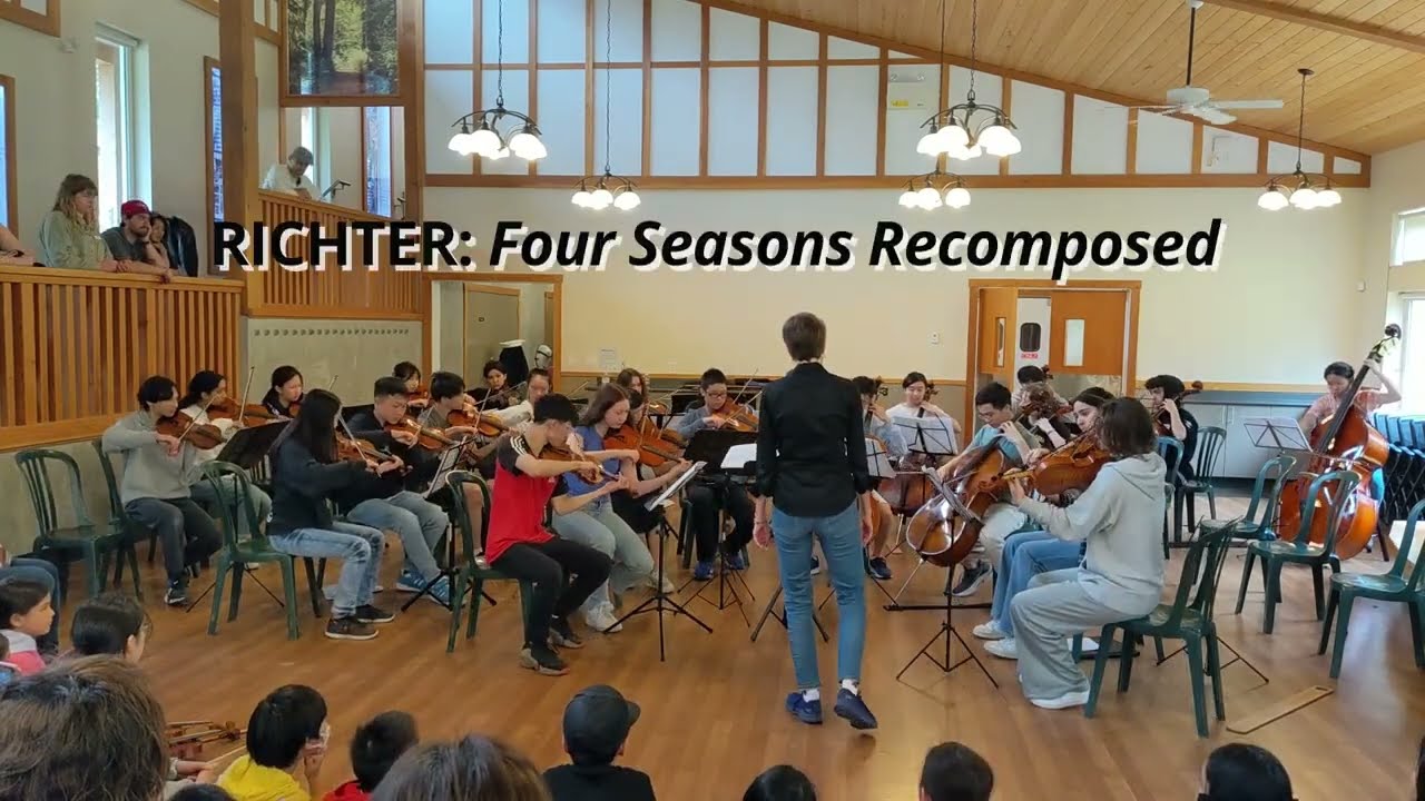 VSOSoM Sinfonietta preparing for THE FOUR SEASONS: RECOMPOSED concert at the Orpheum