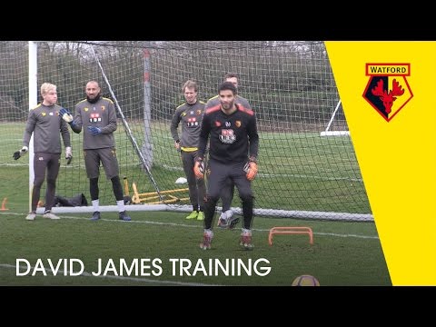 DAVID JAMES | Former Hornet In Watford Training
