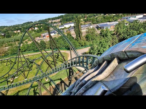Kondaa - Walibi Belgium | 4K Front Row POV