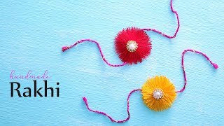 How to make Rakhi | Silk Thread Rakhi | Raksha Bandhan