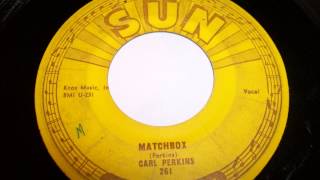carl perkins  matchbox  sun records 261