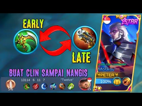 TOP GLOBAL MOSKOV BUAT MM MUSUH SAMPAI TIDAK BERKUTIK‼️MOBILE LEGENDS