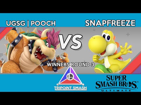 Tripoint Smash 43 - Winners Round 3 - UGSG | Pooch (Bowser) Vs. Snapfreeze (Yoshi)