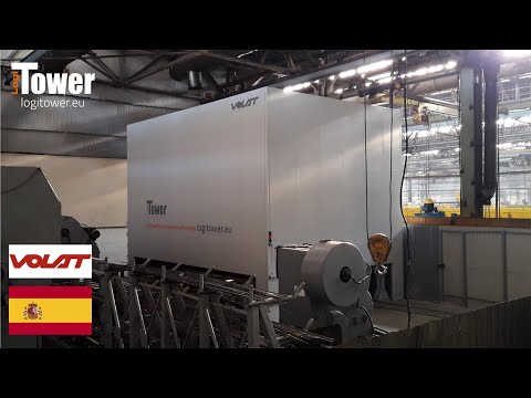LOGITOWER: MZKT - almacenamiento eficiente de barras largas