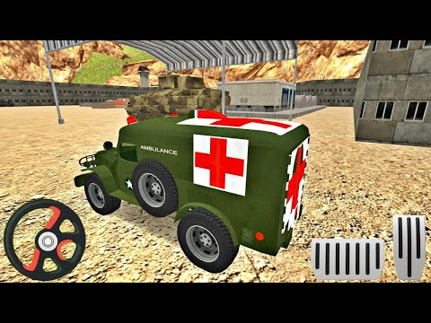 US Army Ambulance Driving Game : Transport Games - Android Gameplay 2020