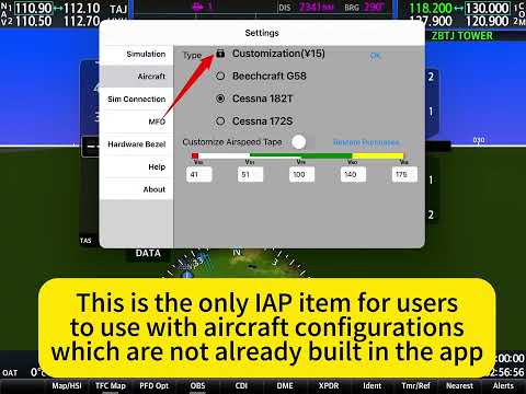 Video for Apple to review the G1000 NXi app