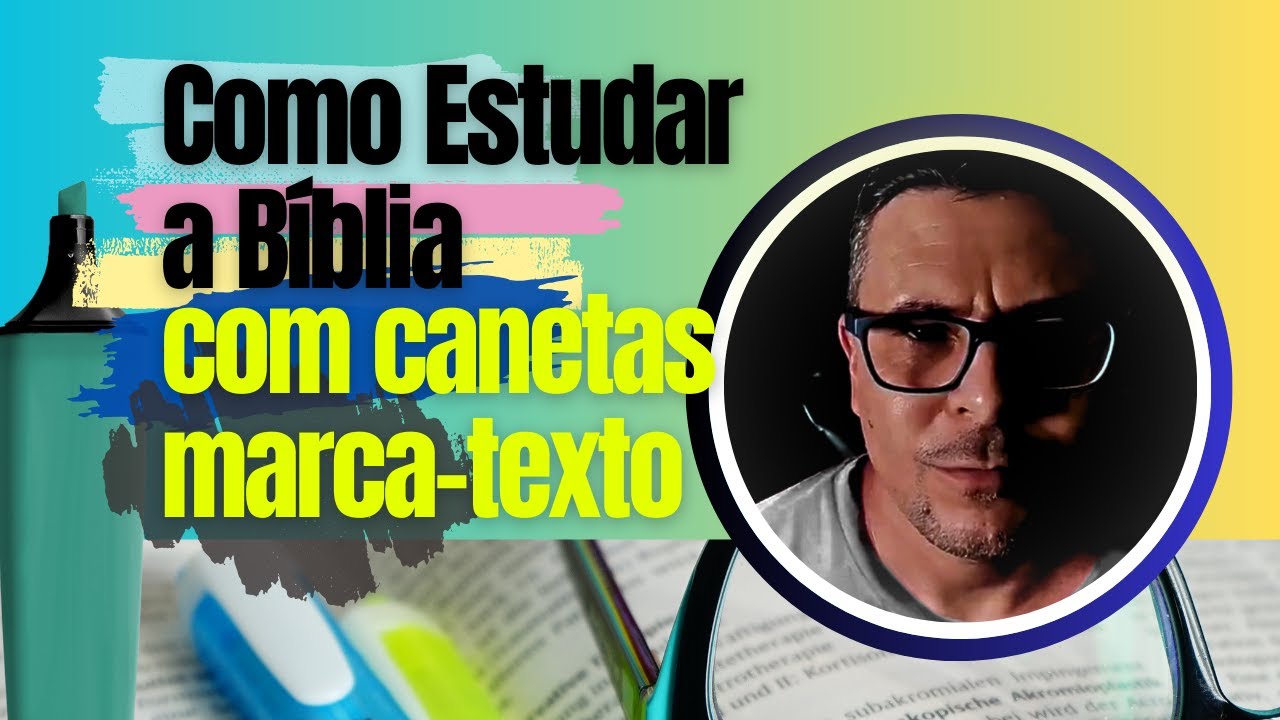 Descubra o Poder das Cores: Estudando a Bíblia e Livros Cristãos com Canetas Marca-Texto Coloridas