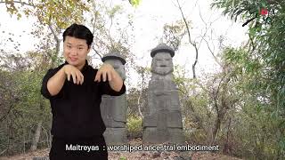 Jeju Stone Park -Fortune Maitreyas-동자복과 서자복