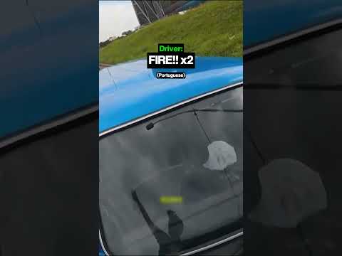 Classic Car Got On Fire..
