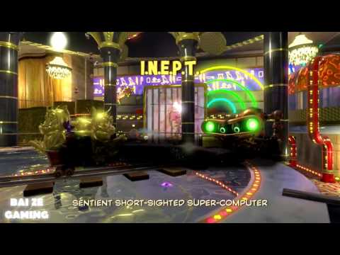 Yooka Laylee Walkthrough Part 42 - INEPT Boss Fight Capital Cashino!
