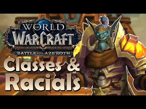 Zandalari/Kul Tiran Classes and Racials REVEALED! | Battle for Azeroth