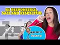 Learn Be Responsible Safe And Respectful For Children Kids And Toddlers Patty Shukla Sign Language