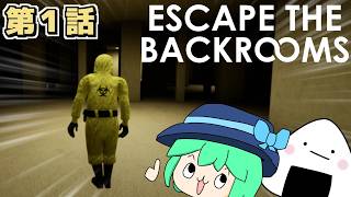【Escape the Backrooms 実況】「新たな仲間と共に無限に続く裏世界〈The Backrooms〉からの脱出を目指せ！！！」第１話【ネタバレ＆ホラー注意】
