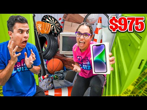 COMPRAMOS UM STORAGE ABANDONADO E ENCONTRAMOS COISAS BIZARRAS!