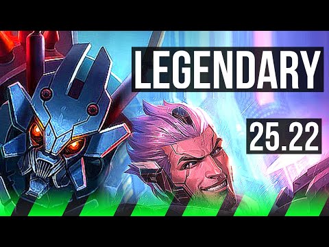 KHA'ZIX vs SYLAS (JGL) | 16/2/10, 44k DMG, Legendary | KR Master | 25.22