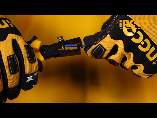 INGCO - قشارة أسلاك معزول 6 بوصة ، HIWSP28160