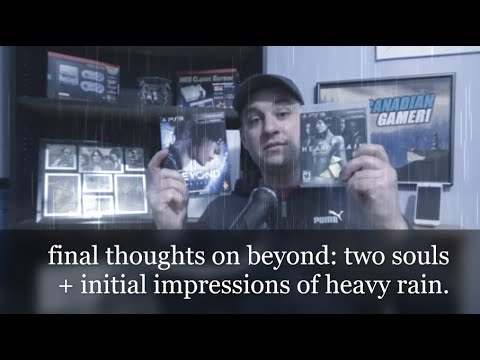 Final thoughts on Beyond: Two Souls + initial impressions of Heavy Rain.