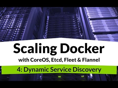 Scaling Docker 4 Docker Service Discovery and Load Balancing