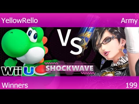 SW 199 - YellowRello (Yoshi) vs SM | Army (Bayonetta) Winners - Smash 4