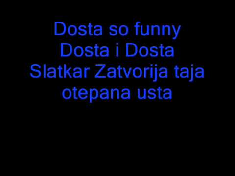 Kengur - Dosta e so Funny (Lyrics)