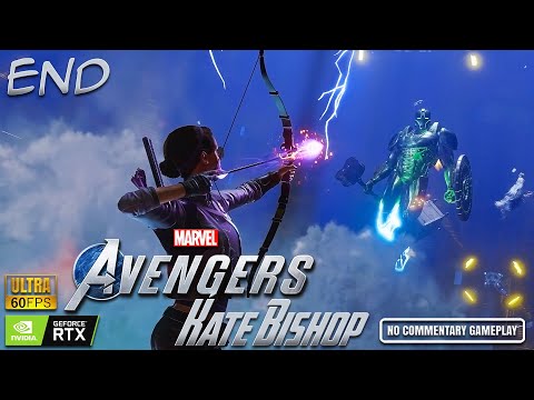 SUPER ADAPTOID [ Final Boss ] | MARVEL Avengers - Kate Bishop Gameplay | PC GAME - End
