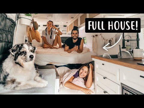 3 PEOPLE + A DOG LIVING IN A VAN | Van Life in Canada