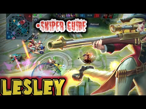 LESLEY SNIPER GUIDE / POSITION / MLBB / MOBILE LEGENDS