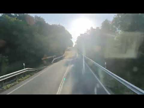 Driving in Slovakia, route 66 - 527, Sahy - Ipelske Predmostie