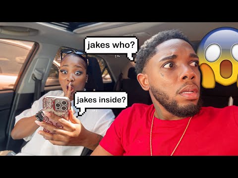I let My Bestie Asked "IS JAKES INSIDE "Prank On Boyfriend 