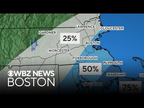 Tracking the latest Massachusetts snow chances for weekend nor'easter